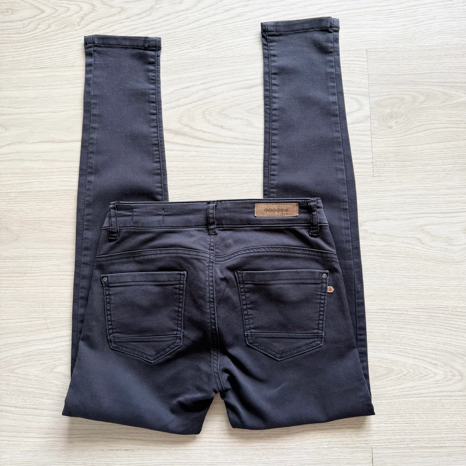 Black slim skinny pants Bonobo size 34 XS – photo 5